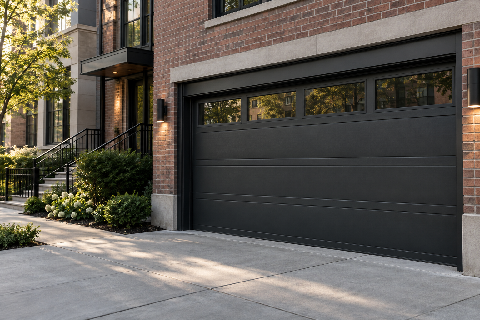 Residential garage door installation in Chicago